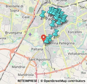 Mappa Via Como, 35142 Padova PD, Italia (1.93526)