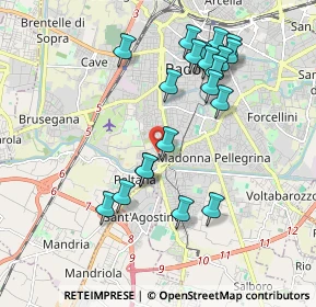 Mappa Via Como, 35142 Padova PD, Italia (1.8945)
