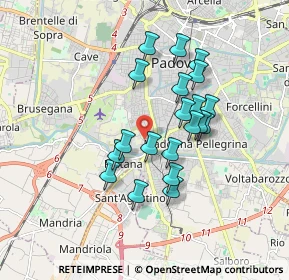 Mappa Via Como, 35142 Padova PD, Italia (1.476)