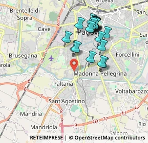 Mappa Via Como, 35142 Padova PD, Italia (1.808)