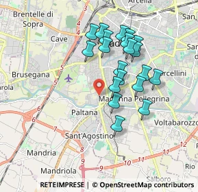 Mappa Via Como, 35142 Padova PD, Italia (1.603)