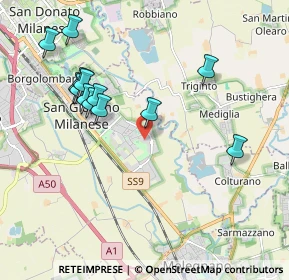 Mappa Sede Legale, 20098 San Giuliano Milanese MI, Italia (2.02615)
