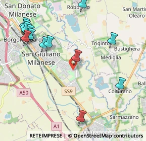 Mappa Sede Legale, 20098 San Giuliano Milanese MI, Italia (2.56769)