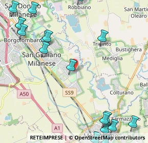 Mappa Sede Legale, 20098 San Giuliano Milanese MI, Italia (3.303)