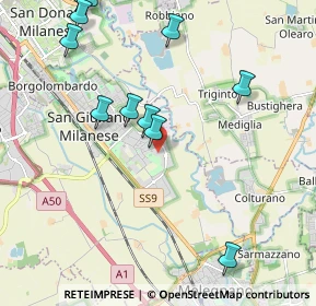 Mappa Sede Legale, 20098 San Giuliano Milanese MI, Italia (2.38455)