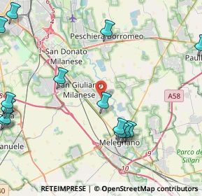 Mappa Sede Legale, 20098 San Giuliano Milanese MI, Italia (5.81214)