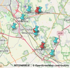 Mappa Sede Legale, 20098 San Giuliano Milanese MI, Italia (3.82909)