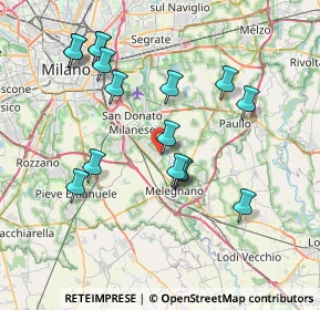 Mappa Sede Legale, 20098 San Giuliano Milanese MI, Italia (7.5675)