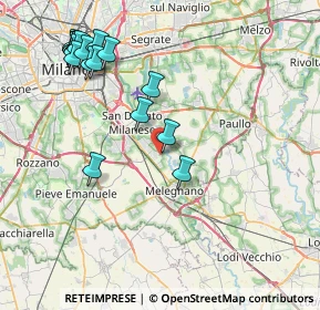 Mappa Sede Legale, 20098 San Giuliano Milanese MI, Italia (9.395)