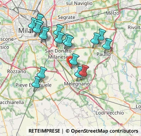 Mappa Sede Legale, 20098 San Giuliano Milanese MI, Italia (7.15)