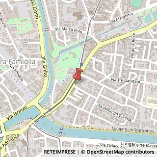 Mappa Viale Felice Cavallotti, 27, 35124 Padova, Padova (Veneto)