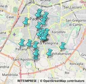 Mappa Via Tommaso Antonio Catullo, 35126 Padova PD, Italia (1.286)