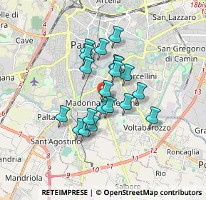Mappa Via Tommaso Antonio Catullo, 35126 Padova PD, Italia (1.264)