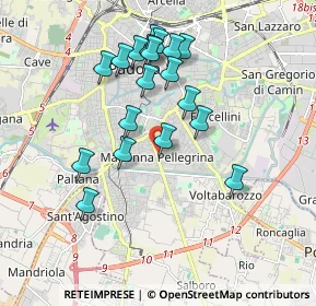 Mappa Via Tommaso Antonio Catullo, 35126 Padova PD, Italia (1.73632)