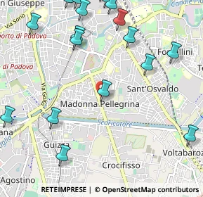 Mappa Via Tommaso Antonio Catullo, 35126 Padova PD, Italia (1.4755)