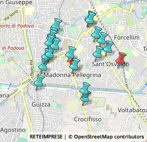 Mappa Via Tommaso Antonio Catullo, 35126 Padova PD, Italia (0.856)