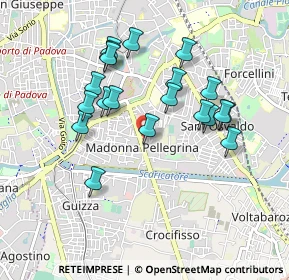 Mappa Via Tommaso Antonio Catullo, 35126 Padova PD, Italia (0.8515)