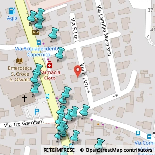 Mappa Via Tommaso Antonio Catullo, 35126 Padova PD, Italia (0.092)