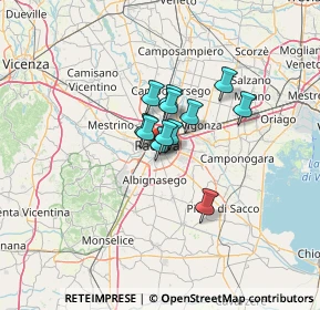 Mappa Via Tommaso Antonio Catullo, 35126 Padova PD, Italia (7.105)