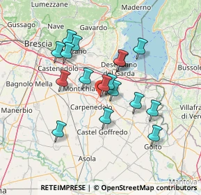 Mappa Via dell'Impresa, 46043 Castiglione delle Stiviere MN, Italia (12.06588)