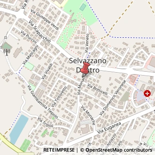 Mappa Via Monache, 21, 35030 Selvazzano Dentro, Padova (Veneto)