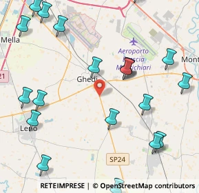 Mappa SP 24, 25016 Ghedi BS, Italia (5.4335)