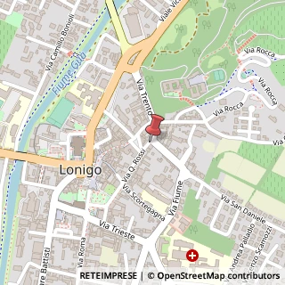 Mappa Via Q. Rossi, 82, 36045 Lonigo, Vicenza (Veneto)