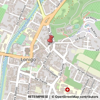 Mappa Via Ognibene, 5, 36045 Lonigo, Vicenza (Veneto)