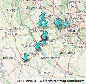 Mappa Via Padre Massimiliano Kolbe, 20081 Abbiategrasso MI, Italia (10.542)