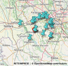 Mappa Via Padre Massimiliano Kolbe, 20081 Abbiategrasso MI, Italia (10.9035)