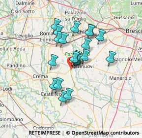 Mappa Via 11 Marzo, 26029 Soncino CR, Italia (10.7435)