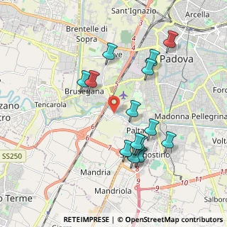 Mappa Via Brianza, 35142 Padova PD, Italia (1.86714)