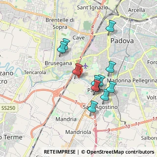 Mappa Via Brianza, 35142 Padova PD, Italia (1.55667)