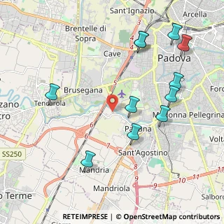 Mappa Via Brianza, 35142 Padova PD, Italia (2.30091)