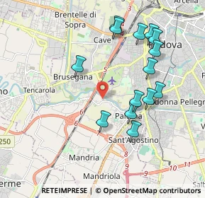 Mappa Via Brianza, 35142 Padova PD, Italia (1.94786)