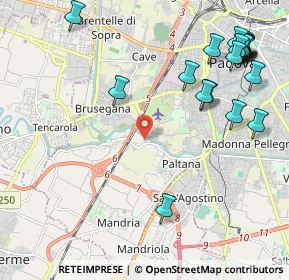 Mappa Via Brianza, 35142 Padova PD, Italia (2.7485)
