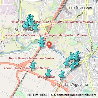 Mappa Via Brianza, 35142 Padova PD, Italia (1.2025)