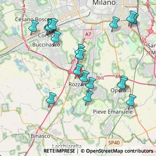 Mappa Via Molise, 20089 Rozzano MI, Italia (4.676)