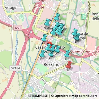 Mappa Via Molise, 20089 Rozzano MI, Italia (0.7355)