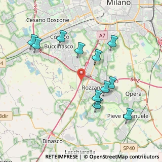Mappa Autostrada dei Giovi, 20089 Rozzano MI, Italia (4.06)