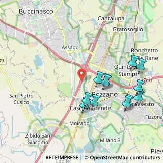 Mappa Autostrada dei Giovi, 20089 Rozzano MI, Italia (2.1175)