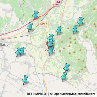 Mappa 36045 Lonigo VI, Italia (4.13357)