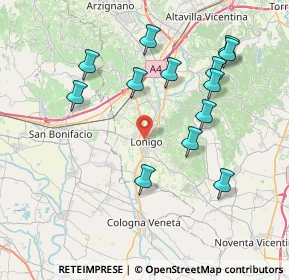 Mappa 36045 Lonigo VI, Italia (8.00692)