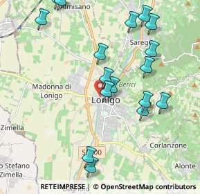 Mappa 36045 Lonigo VI, Italia (2.24412)