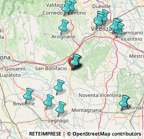 Mappa 36045 Lonigo VI, Italia (16.765)