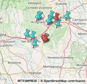 Mappa 36045 Lonigo VI, Italia (11.20857)