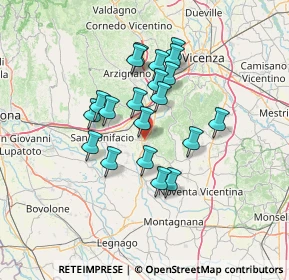 Mappa 36045 Lonigo VI, Italia (11.035)