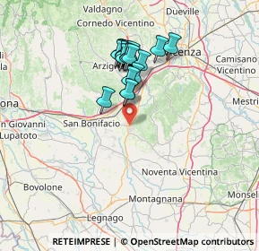 Mappa 36045 Lonigo VI, Italia (11.88263)