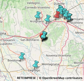 Mappa 36045 Lonigo VI, Italia (14.907)