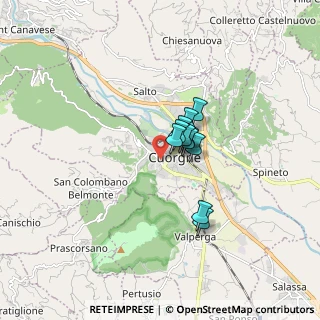 Mappa Via Bosdonio, 10082 Cuorgnè TO, Italia (0.93364)